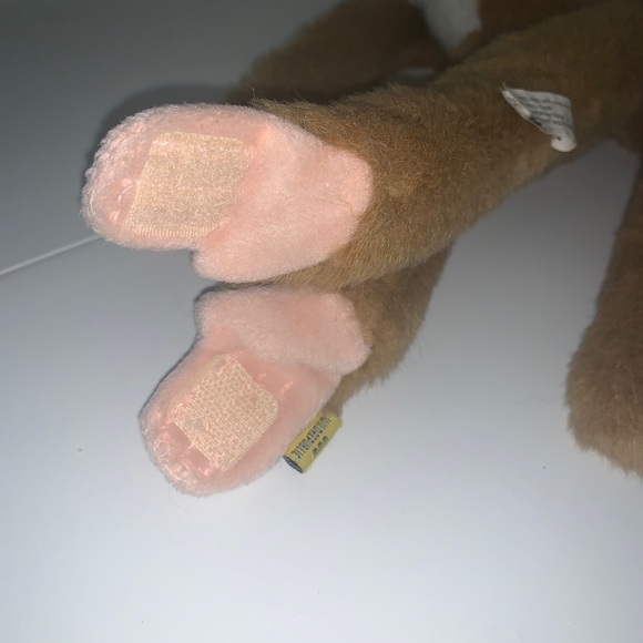 1999 Wild Republic Hanging Monkey 17” Plush Brown  Sticky Hands And Feet GUC - Picture 6 of 16